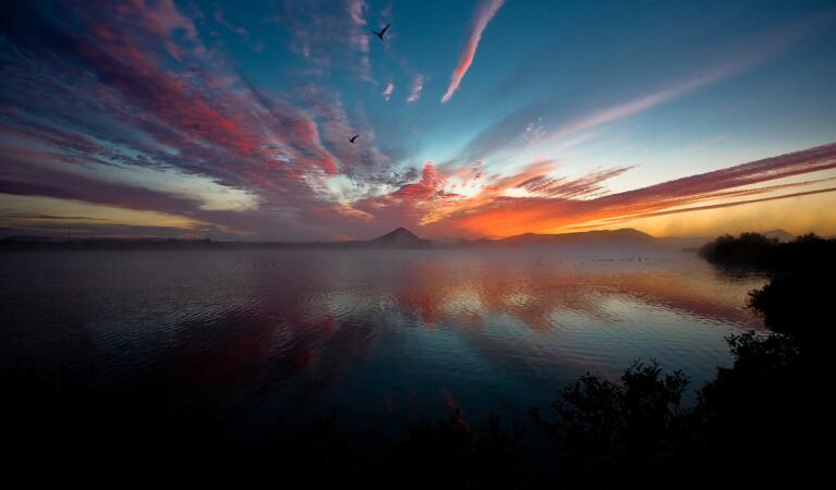 Lake Myvatn Sunset